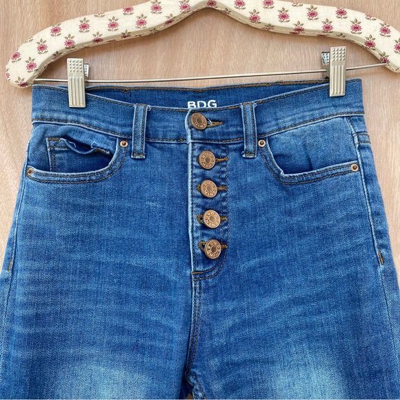 BDG Denim - Bdg high waist button up denim
